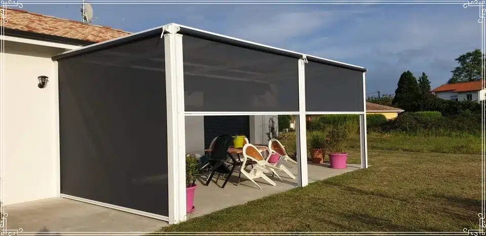 exemple de store vertical